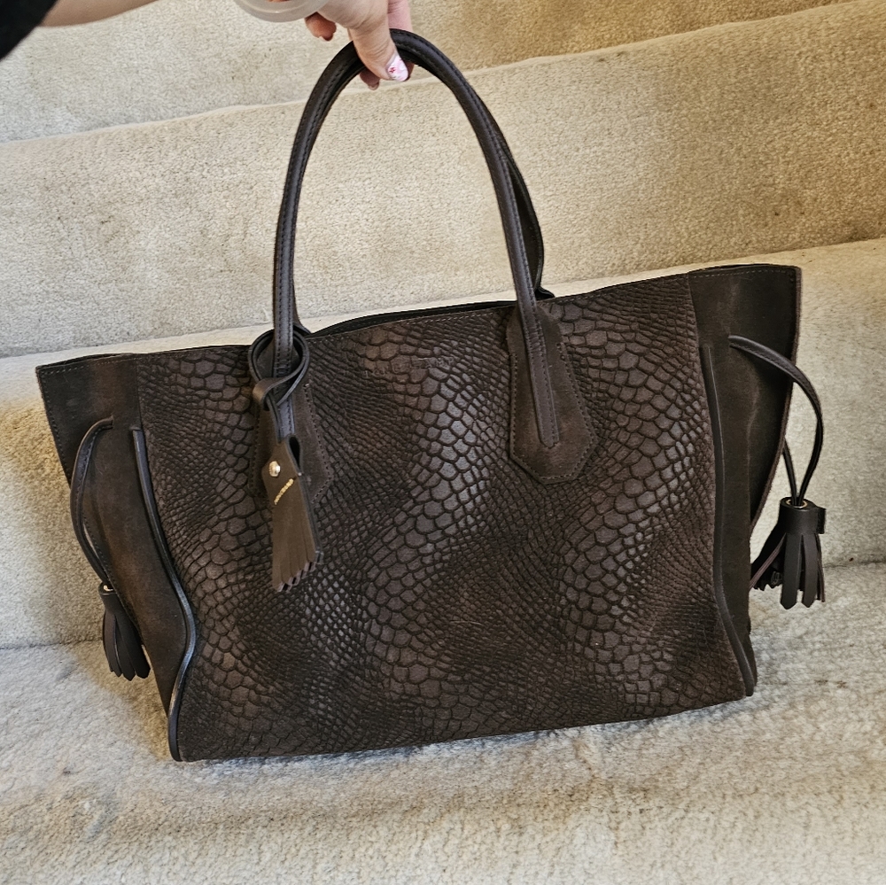 Longchamp Penelope Python